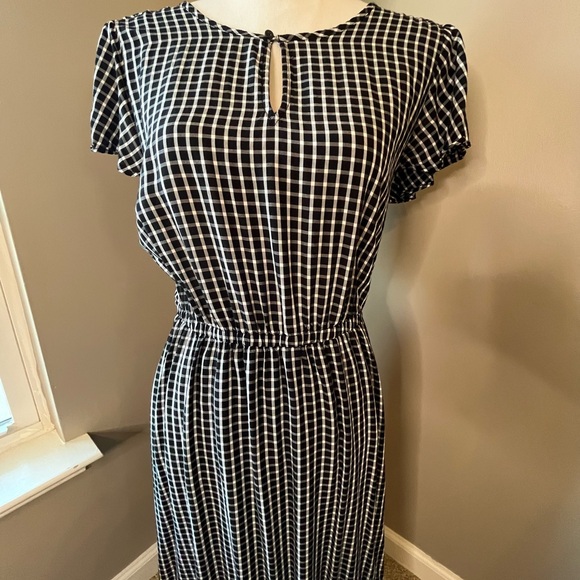 Black and White Checkered Dress - Picture 1 of 3